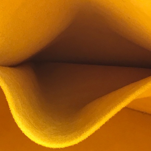 Louis Vuitton Epi Alma Tote Bag Handbag Leather Mimosa Orange Yellow - Picture 13 of 15